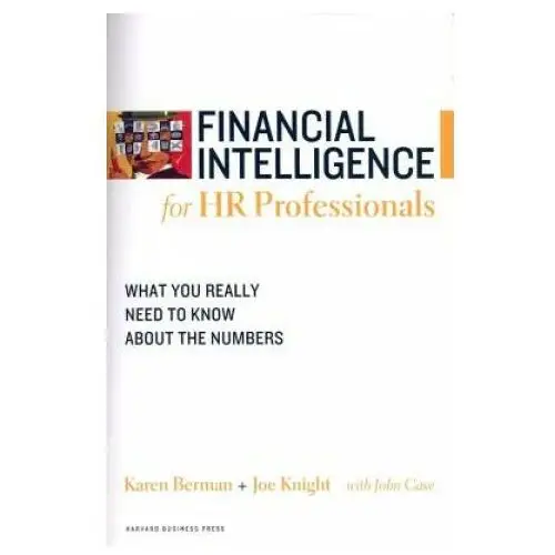 Financial intelligence for hr professionals Harvard business review press