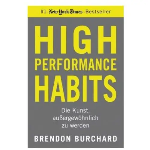 High Performance Habits