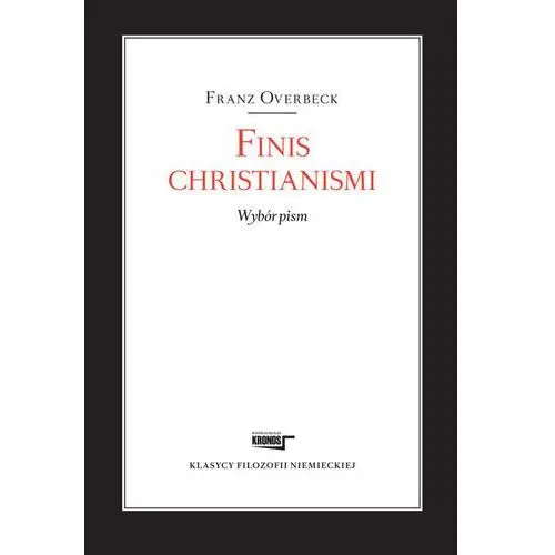 Finis christianismi. wybór pism,894KS (1660788)