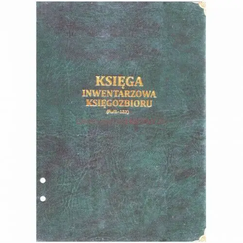 Księga inwentarzowa księgozbioru [pu/b-123] Firma krajewski