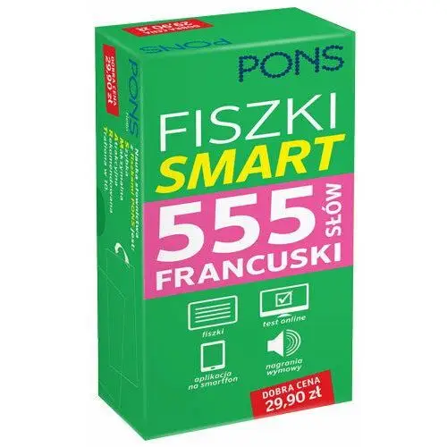 Fiszki Smart. 555 słów. Francuski