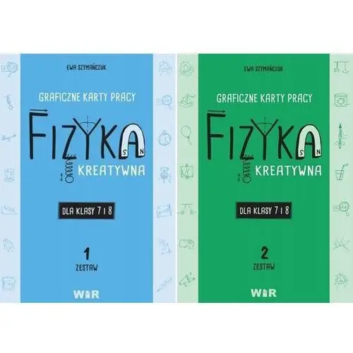 Fizyka Zestaw 1-2 Graficzne Karty Pracy Klasa 7-8