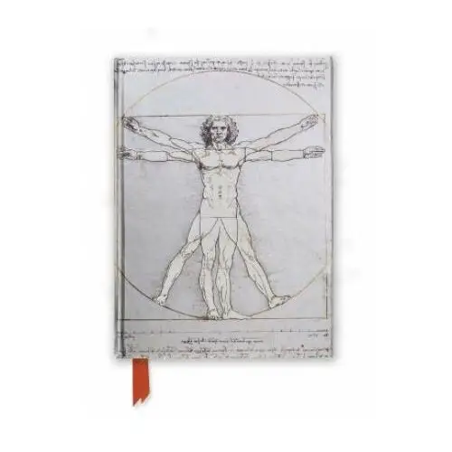 Flame tree publishing Da vinci: vitruvian man (foiled journal)