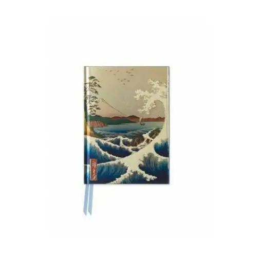 Hiroshige: sea at satta (foiled pocket journal) Flame tree publishing