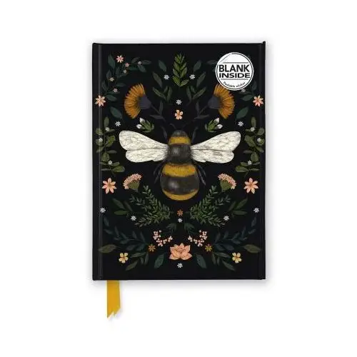 Jade mosinski: bee (foiled blank journal) Flame tree publishing