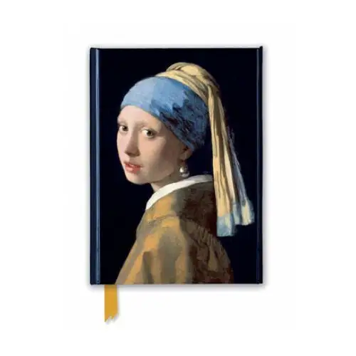 Johannes vermeer: girl with a pearl earring (foiled journal) Flame tree publishing