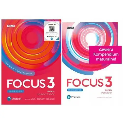 Focus 3 Second edition Podręcznik Ćwiczenia B1/B1+