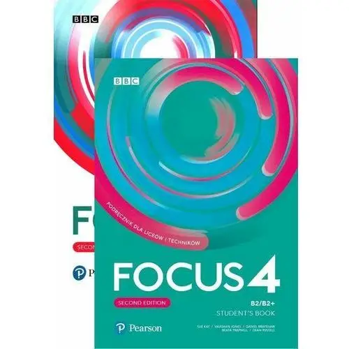Focus 4 Zestaw Podręcznik Ćwiczenia B2 B2+ Pearson