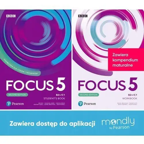 Focus 5 Podręcznik ćwiczenia dostęp Mondly