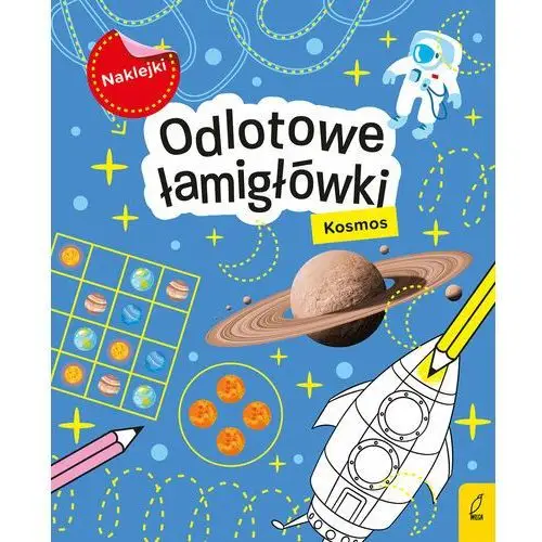 Foksal Odlotowe łamigłówki z naklejkami. kosmos