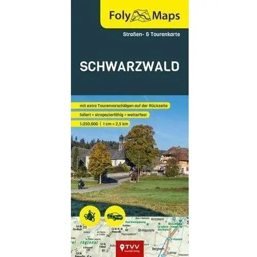 FolyMaps Karte Schwarzwald 1:250 000