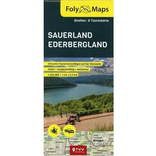 FolyMaps Sauerland Ederbergland 1:250 000