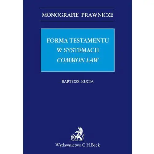 Forma testamentu w systemach common law