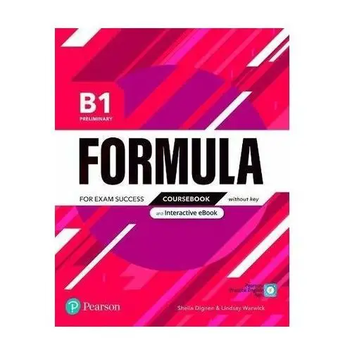 Formula b1 preliminary coursebook and interactive ebook without key with digital resources & app Pearson education limited