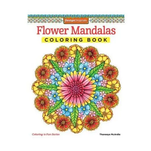 Flower mandalas coloring book Fox chapel publishing