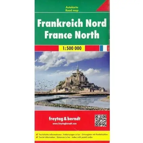 Francja Północna. Mapa 1:500 000