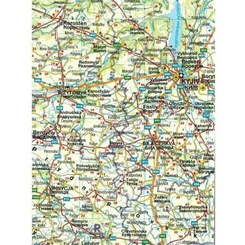 Europa Wschodnia 1:2 000 000. Mapa samochodowa. Freytag & Berndt, 2489