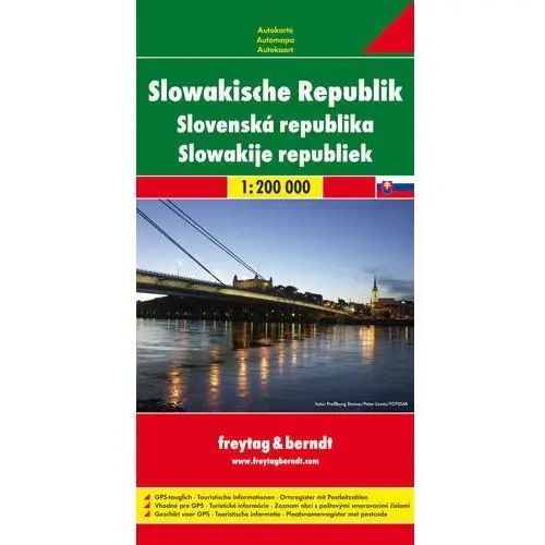 Freytag & berndt maps Freytag & berndt autokarte slowakische republik. slovenská republika. slowakije republiek; slovak republic; slovaquie république