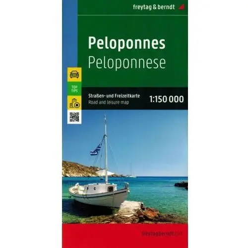 Półwysep Peloponez 1:150 000. Mapa samochodowo-turystyczna. Freytag & Berndt