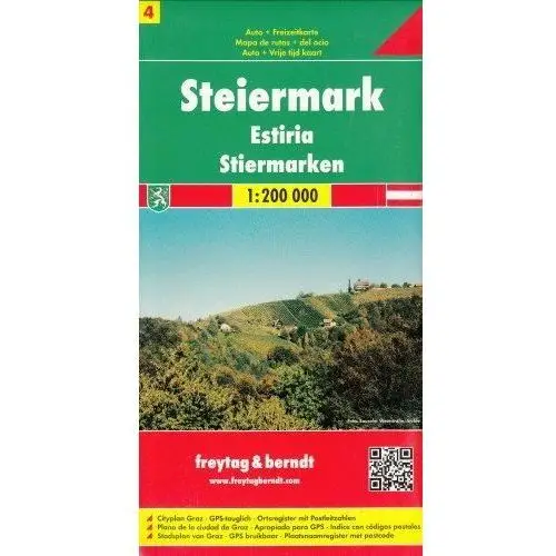 Steiermark. część 4. styria. mapa 1:200 000 Freytag & berndt