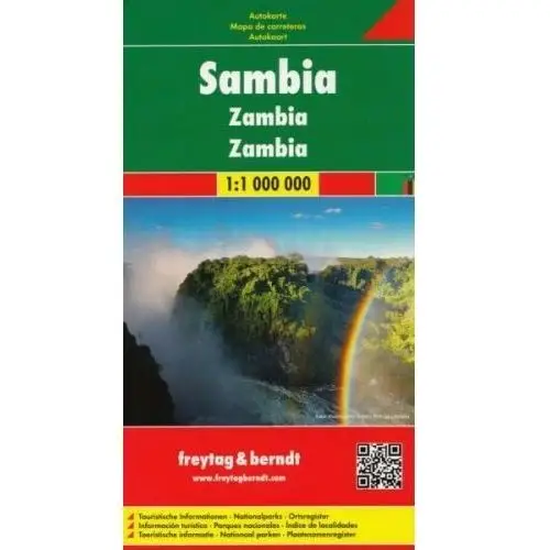 Zambia 1:1 000 000. mapa samochodowa. Freytag & berndt