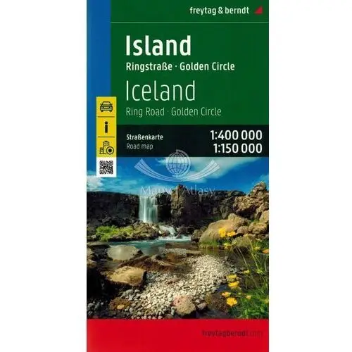 Mapa islandia 1:400 000 fb