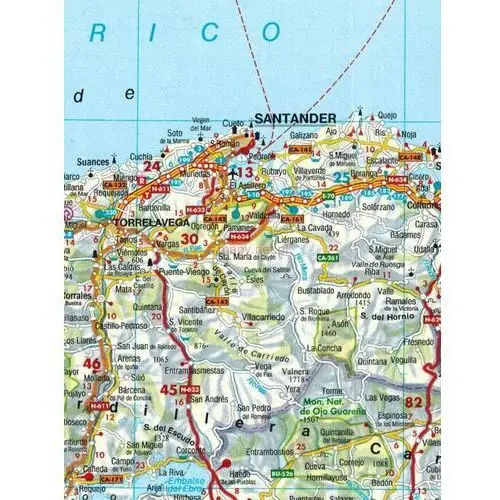 Freytag&berndt Mapa samochodowa - hiszpania,portugalia 1:700 000