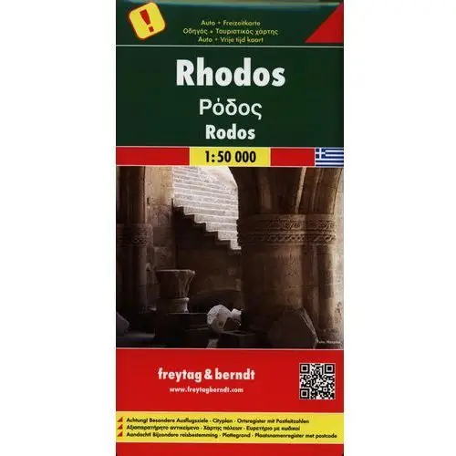 Freytag&berndt Rodos mapa 1:50 000