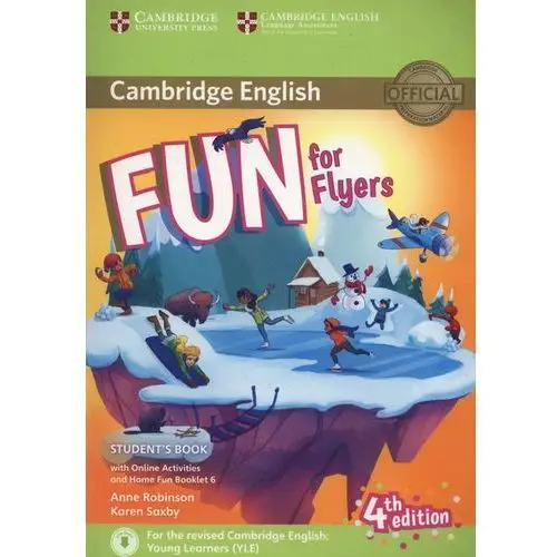 Fun for Flyers Student's Book + Online Activities + Audio + Home Fun Booklet 6,80