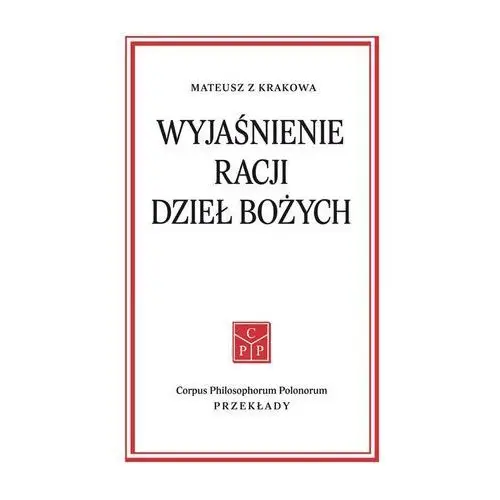 Fundacja cieszkowskiego Wyjaśnienie racji dzieł bożych