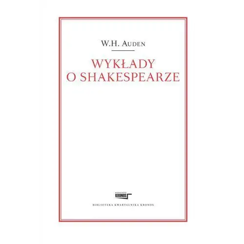 Wykłady o shakespearze