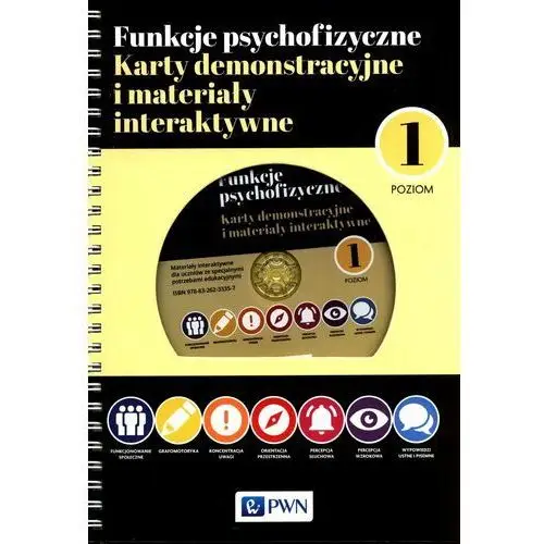 Funkcje psychofizyczne. Karty demonstracyjne i materiały interaktywne. Poziom 1