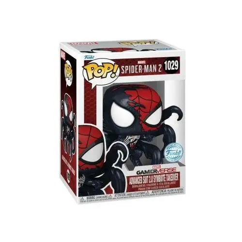 Funko pop games: spider-man 2 - advanced suit 2.0 symbiote takeover