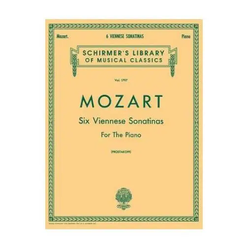 6 viennese sonatinas for the piano: schirmer library of classics volume 1797 G schirmer