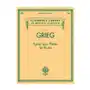 G schirmer Grieg - easier lyric pieces for piano: schirmer's library of musical classics volume 2144 Sklep on-line