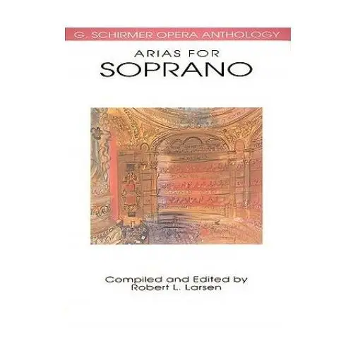 G schirmer inc Arias for soprano