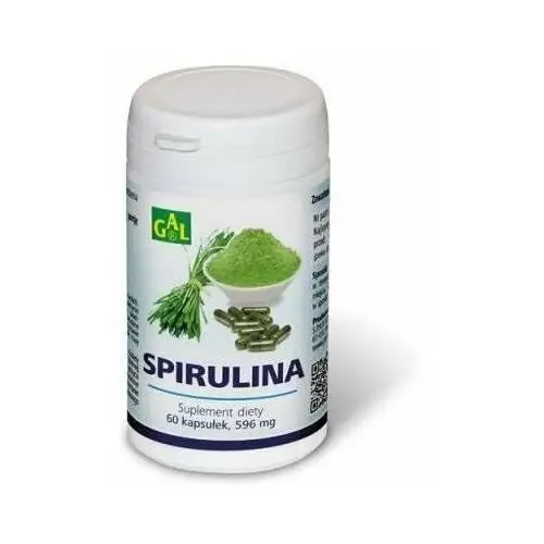 GAL, Spirulina, suplement diety, 60 kapsułek