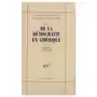 Gallimard De la démocratie en amérique Sklep on-line