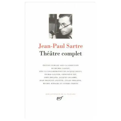 Théâtre complet Gallimard