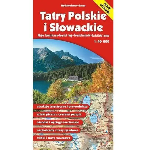 Mapa "Tatry Polskie i Słowackie"