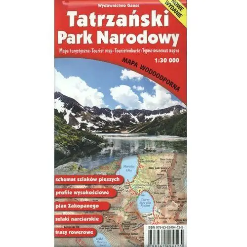 Tatrzański Park Narod.m.tur./Gauss/1:30000/lamin