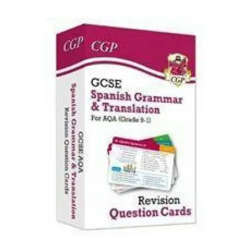 Gcse aqa spanish: grammar & translation revision question cards Coordination group publications ltd (cgp)