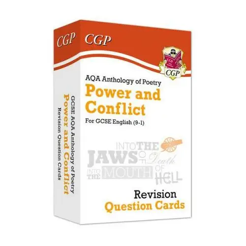 Gcse english: aqa power & conflict poetry anthology - revision question cards Coordination group publications ltd (cgp)