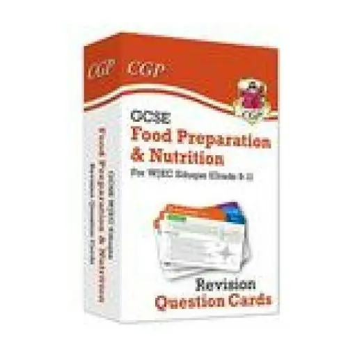 Gcse food preparation & nutrition wjec eduqas revision question cards Coordination group publications ltd (cgp)