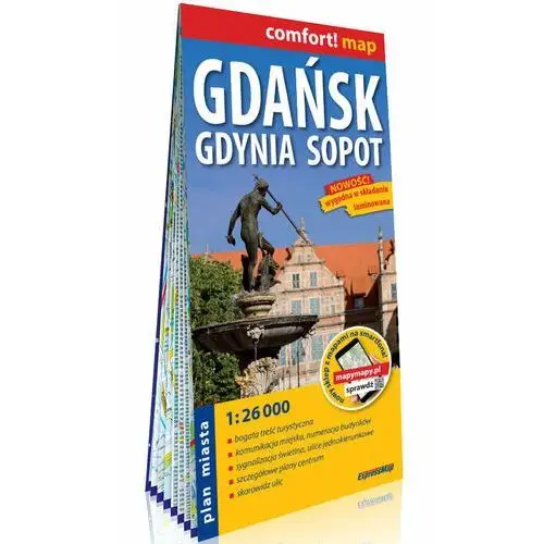 Gdańsk. Mapa turystyczna