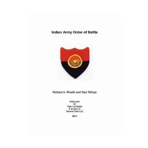 Indian army order of battle General data llc