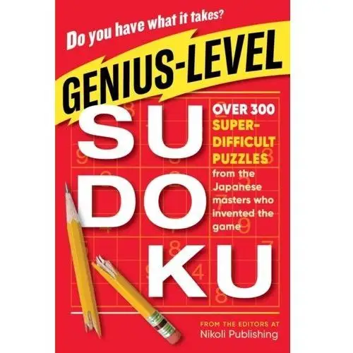 Genius-Level Sudoku Nikoli Publishing