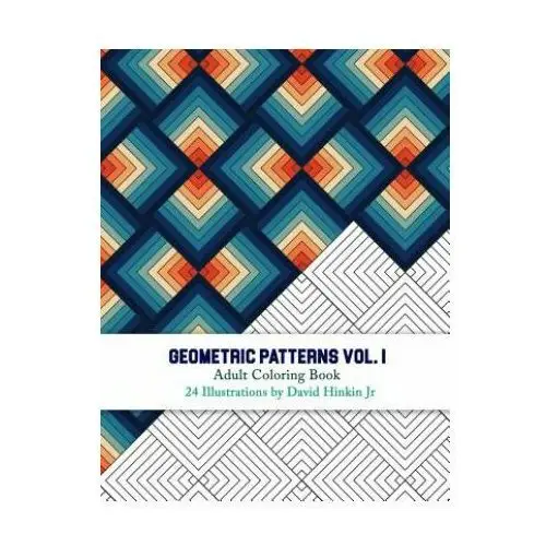 Geometric patterns - adult coloring book vol. 1 - inkcartel Createspace independent publishing platform