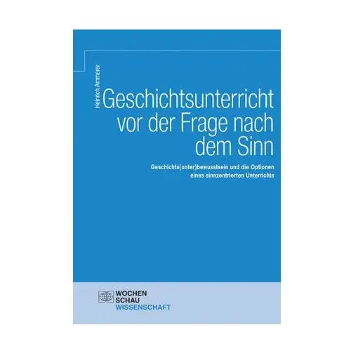 Geschichtsunterricht vor der Frage nach dem Sinn