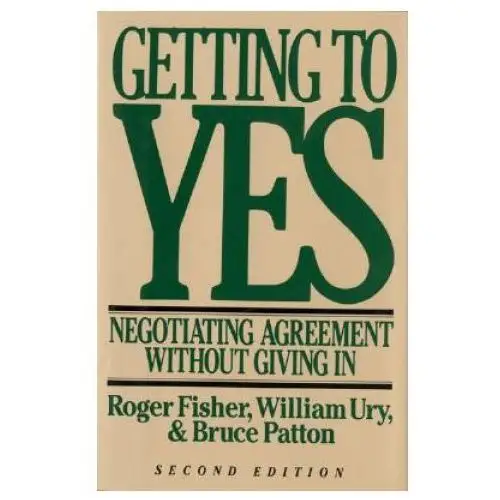 Getting to yes Houghton mifflin harcourt